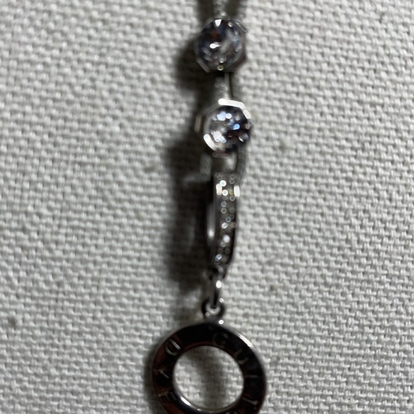 Gulten Dye swavorski cord necklace - Picture 3 of 3